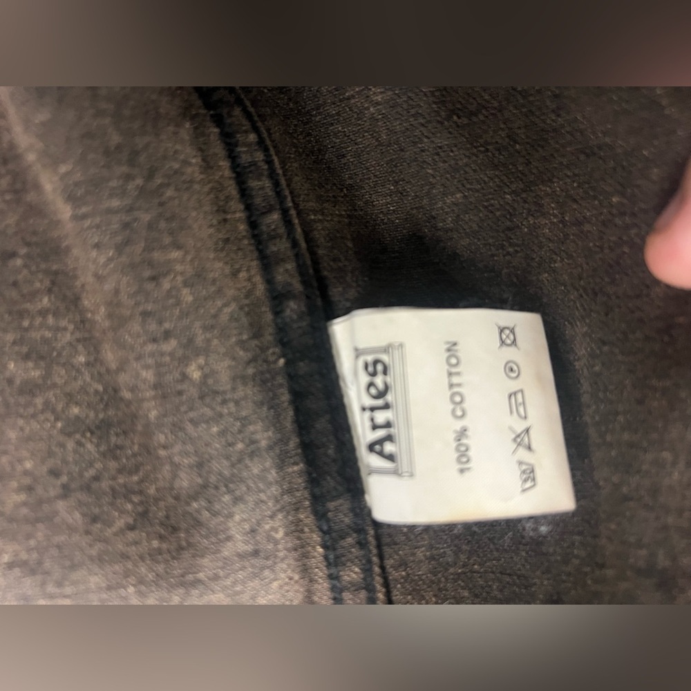 Aries Acid Wash Hooded Denim Jacket - Picture 7 of 8